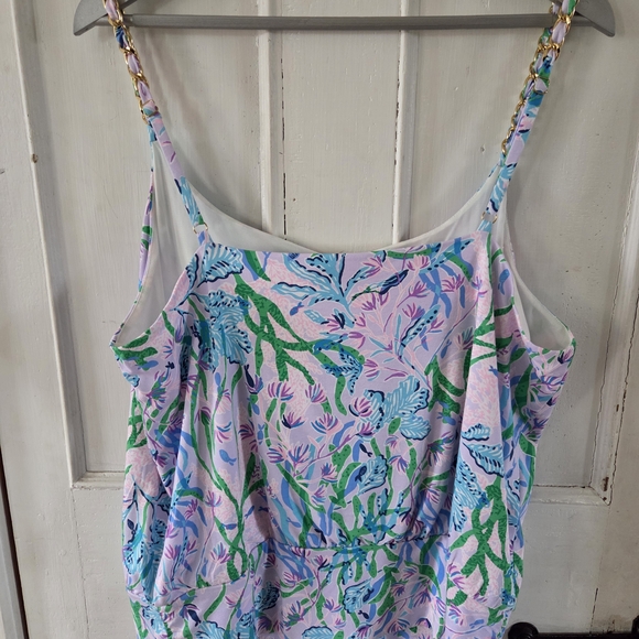 NWTs Lilly Pultizer Cannavale Knit Top Size XL Multi Seacret Escape - Picture 2 of 8